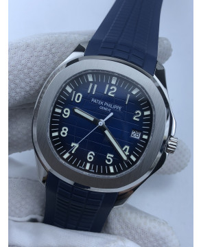 (준비완료/특급배송/예상수령7일)NO.330/3K공장 V2 파텍필립 아쿠아넛 5168 블루다이얼 블루러버