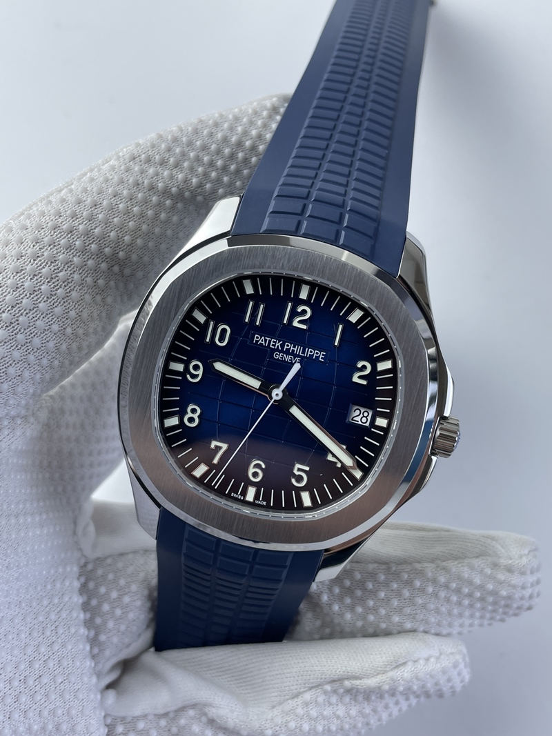 (준비완료/특급배송)NO.2277/3K공장 V2 파텍필립 아쿠아넛 5168 블루다이얼 블루러버