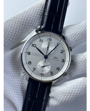 (준비완료/특급배송)NO.2312/ ZF공장 V3 IWC IW3716 포루트기저 화이트다이얼 블루핸즈 가죽