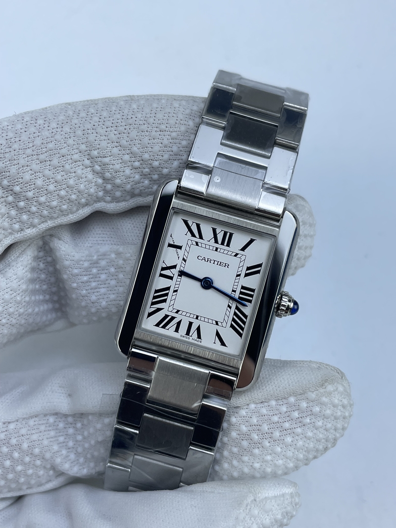 (준비완료/특급배송)NO.2835/K11공장 24mm 까르띠에 탱크솔로 스틸 브슬