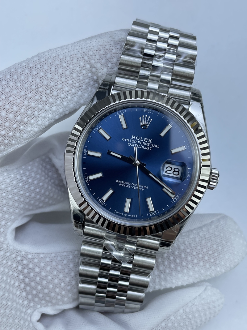 (준비완료/특급배송)NO.2978/VS공장 롤렉스 데이저스트 블루 41미리 플루티드 쥬빌레