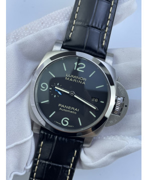 (준비완료/특급배송 할인판매)NO.3310/VS공장 파네라이 PMA1312W 블랙다이얼 블랙가죽